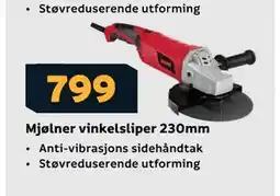 Megaflis Mjølner vinkelsliper 230mm tilbud