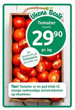 Joker Tomater tilbud