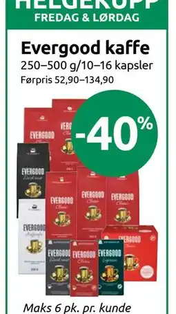 Joker Evergood kaffe tilbud