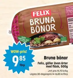 Eurocash Bruna bönor tilbud