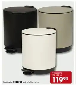 Sparkjøp PEDALBØTTE tilbud