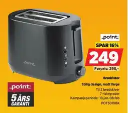 POWER Brødrister tilbud