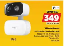 POWER Sikkerhetskamera tilbud