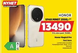 POWER Honor Magic8 Pro tilbud