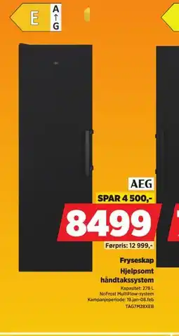 POWER Fryseskap tilbud