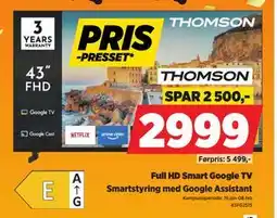 POWER Full HD Smart Google TV tilbud