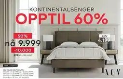 Skeidar Nord Lux sengegavl tilbud