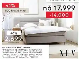 Skeidar 60 JUBILEUM KONTINENTAL tilbud