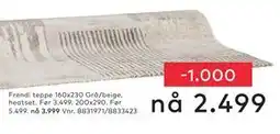Skeidar Frendi teppe tilbud
