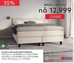 Skeidar GLOW JUBILEUM KONTINENTAL tilbud