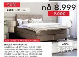 Skeidar Bergen sengegavl tilbud