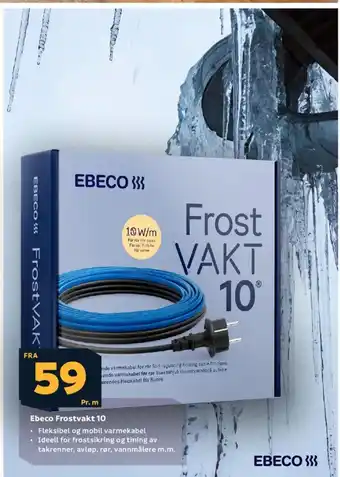 Megaflis Ebeco Frostvakt 10 tilbud