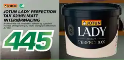 Coop Byggmix Jotun Lady perfection tak 02/helmatt interiørmaling tilbud