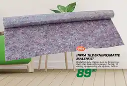 Coop Byggmix Infra tildekningsmatte malerfilt tilbud