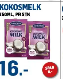 Price Lagerbutikk Kokosmelk tilbud