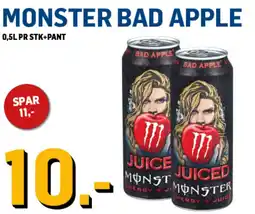 Price Lagerbutikk Monster bad apple tilbud