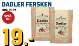 Price Lagerbutikk Dadler fersken tilbud