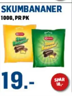 Price Lagerbutikk Skumbananer tilbud