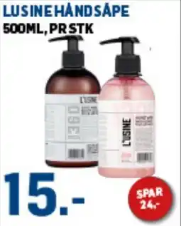 Price Lagerbutikk Lusine håndsåpe tilbud