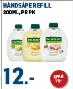 Price Lagerbutikk PALMOLIVE Håndsaperefill tilbud