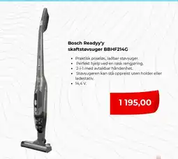 Clas Ohlson Bosch Readyy'y skaftstøvsuger BBHF214G tilbud