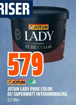 Coop Obs Jotun Lady pure color 01/ supermatt interiørmaling tilbud