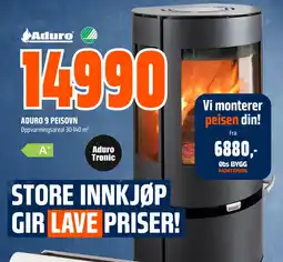 Coop Obs Aduro 9 peisovn tilbud