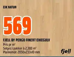 Coop Obs Fjell by pergo finert eikegulv tilbud