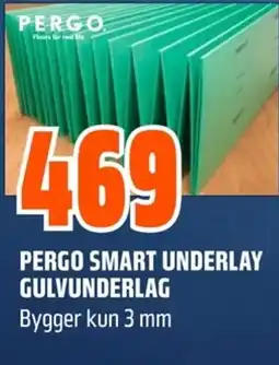 Coop Obs Pergo smart underlay gulvunderlag tilbud