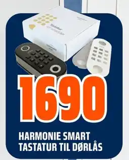 Coop Obs Harmonie smart tastatur til dørlås tilbud