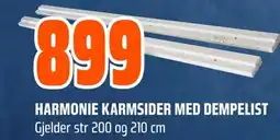 Coop Obs Harmonie karmoverstykke med dempelist tilbud