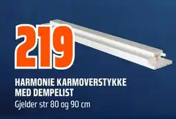Coop Obs Harmonie karmoverstykke med dempelist tilbud
