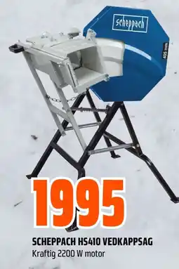 Coop Obs Scheppach HS410 vedkappsag tilbud