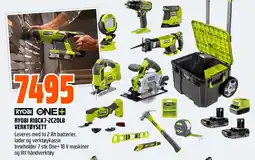 Coop Obs RYOBI R18CK7-2C20LB verktøysett tilbud