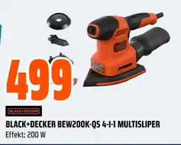 Coop Obs BLACK+DECKER BEW200K-QS 4-1-1Multisliper tilbud