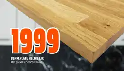 Coop Obs Benkeplate heltre eik tilbud