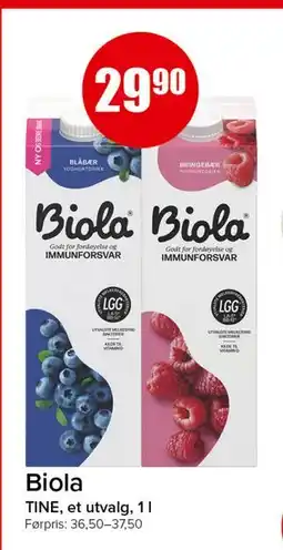 Spar Biola tilbud