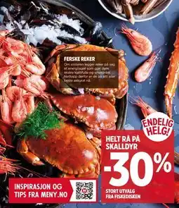 Meny HELT RÅ PÅ SKALLDYR tilbud