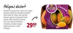 Meny Helgens dessert tilbud