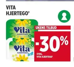 Meny VITA HJERTEGO’ tilbud