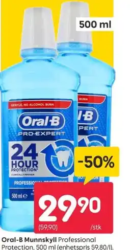 Rusta Oral-B Munnskyll tilbud