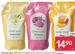 Rusta Flytende såpe, refill tilbud