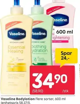 Rusta Vaseline Bodylotion tilbud