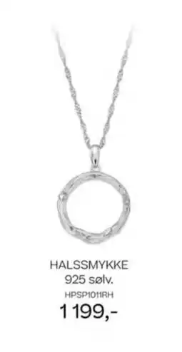 Bjørklund Halssmykke 925 sølv. tilbud