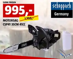 Bauhaus Sjekk prisen motorsag csp41 35cm 41cc tilbud