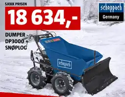 Bauhaus Dumper dp3000 + snoplog tilbud