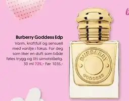 VITA Burberry Goddess tilbud