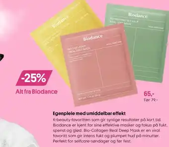 Egenpleie med umiddelbar effekt
