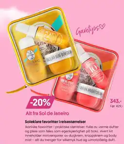 VITA Soleklare favoritter i reisestørrelser tilbud