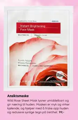 VITA Ansiktsmaske tilbud